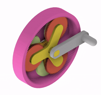 3D打印用行星齿轮传动装置